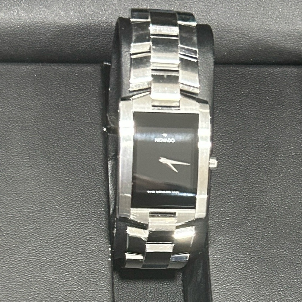 Movado Silver and Black Women’s Watch